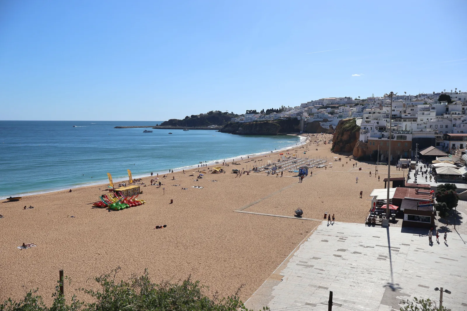 Veduta della città di Albufeira, Portogallo