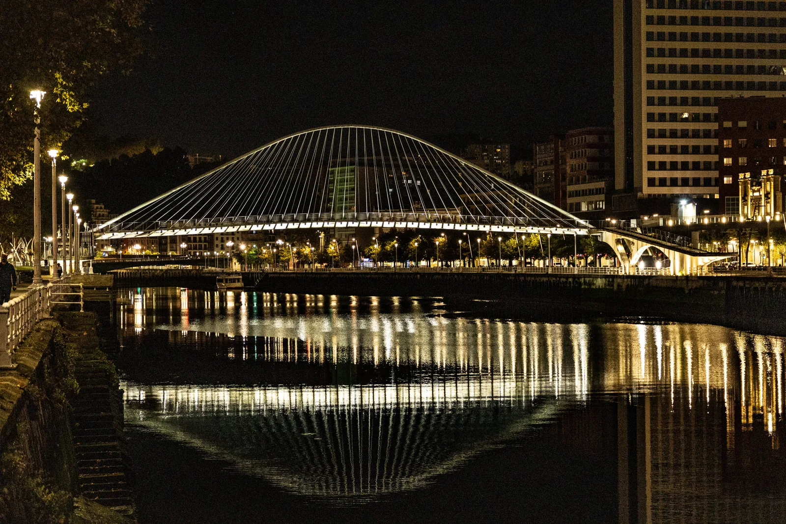 Blick auf Bilbao, Spanien