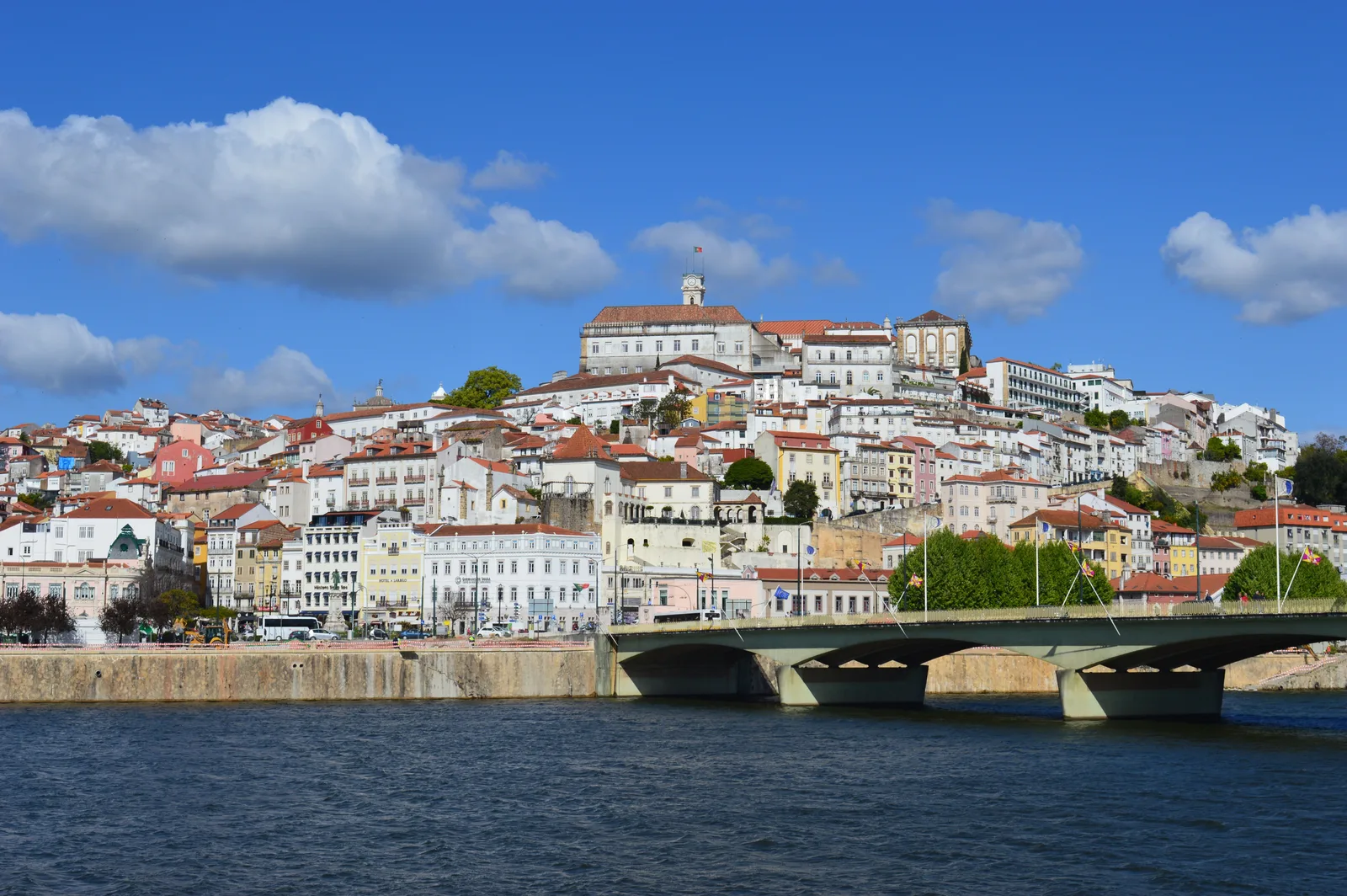 Veduta della città di Coimbra, Portogallo