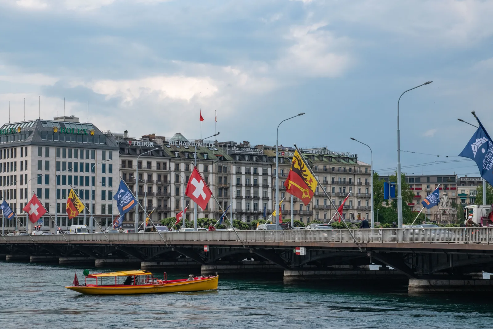 Stadtansicht von Genf, Schweiz