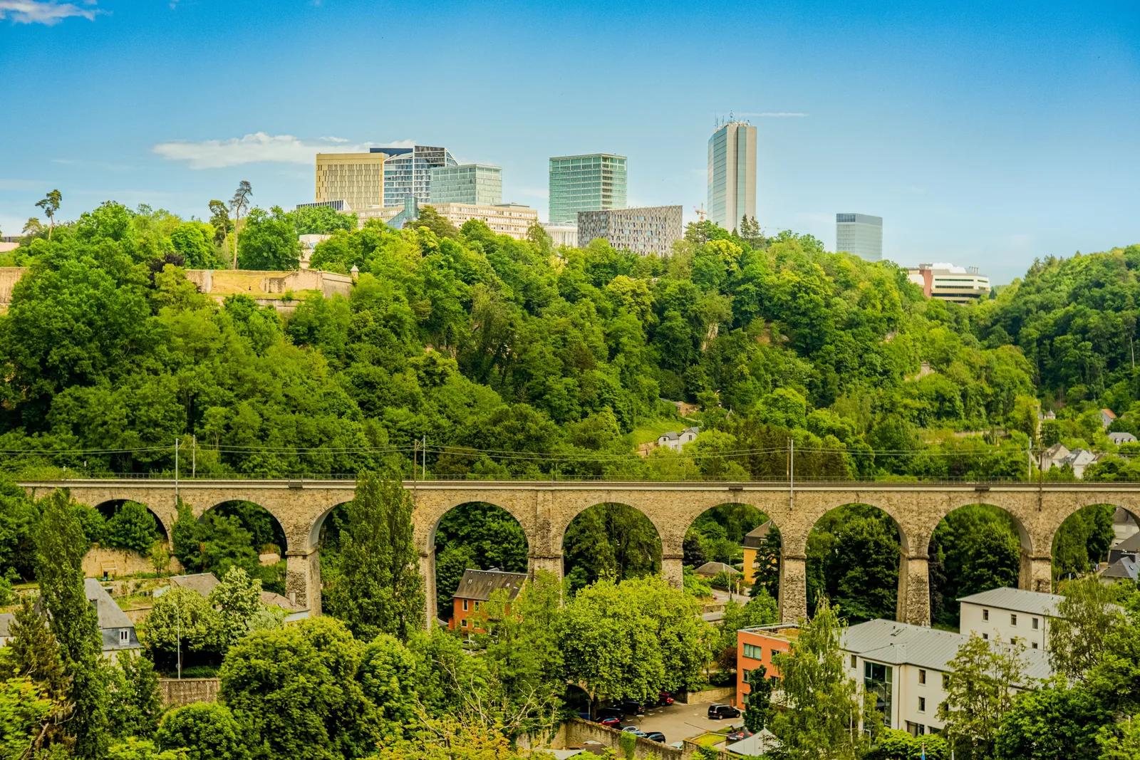 Stadsgezicht van Luxemburg, Luxemburg