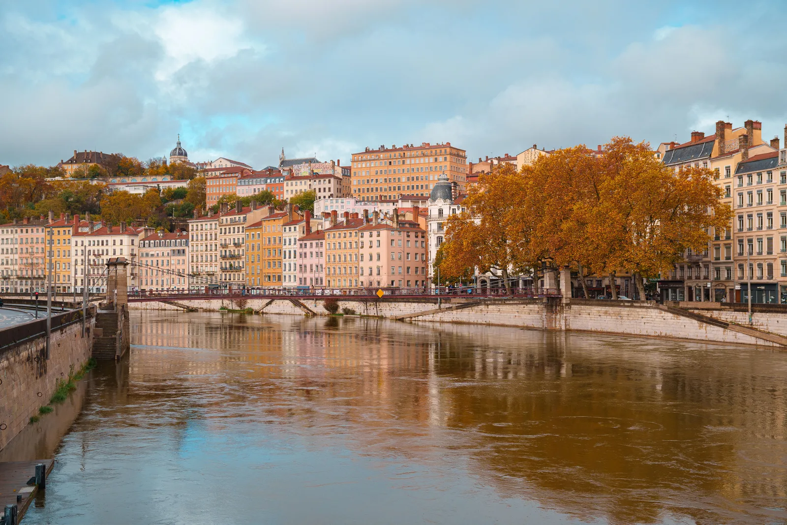 View of Lyon, France