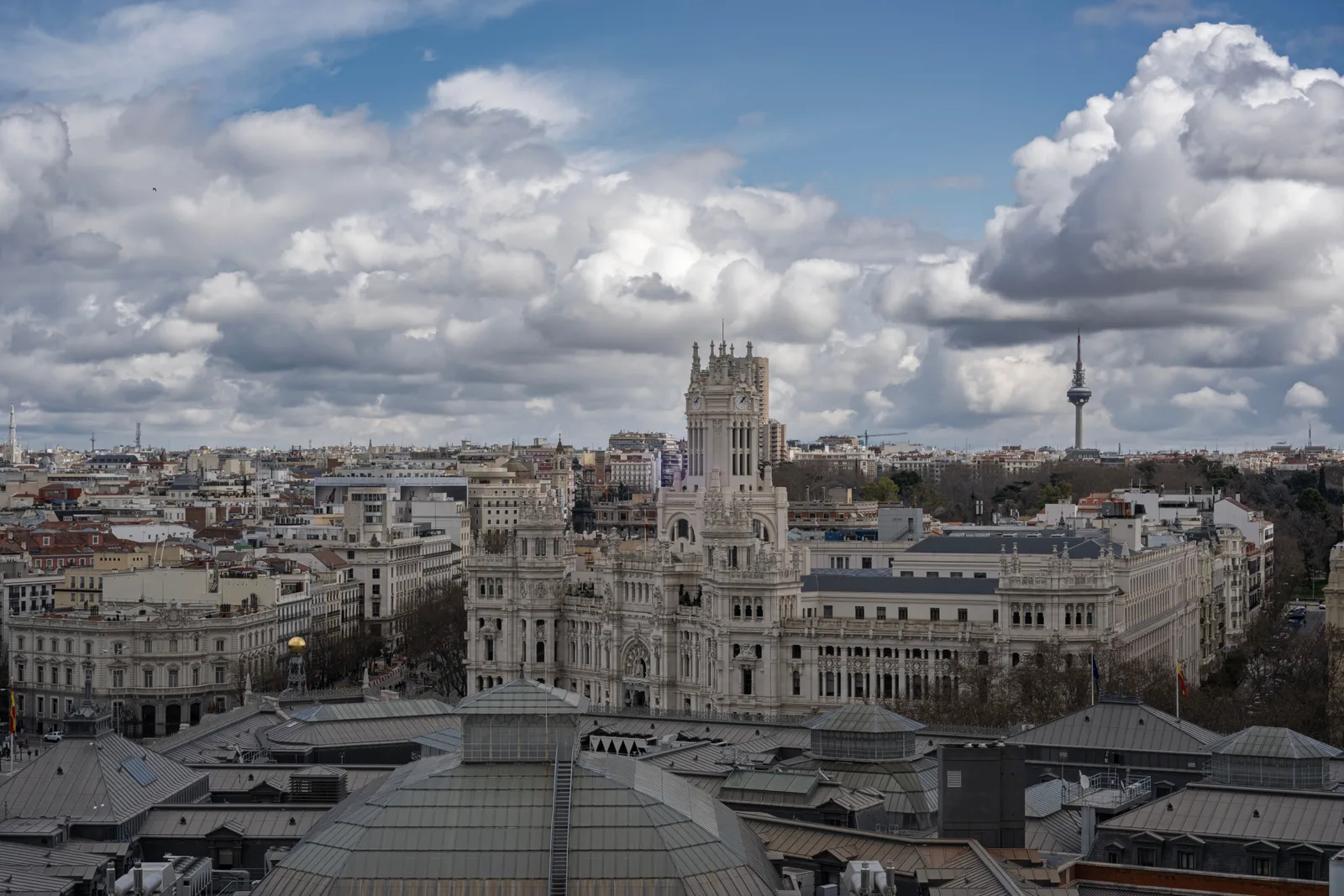 Stadtansicht von Madrid, Spanien