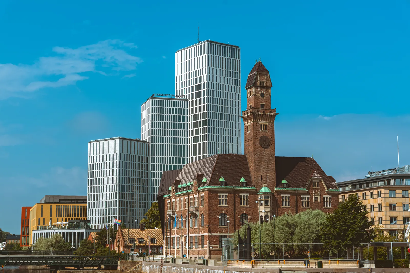 Vue de Malmö, Suède