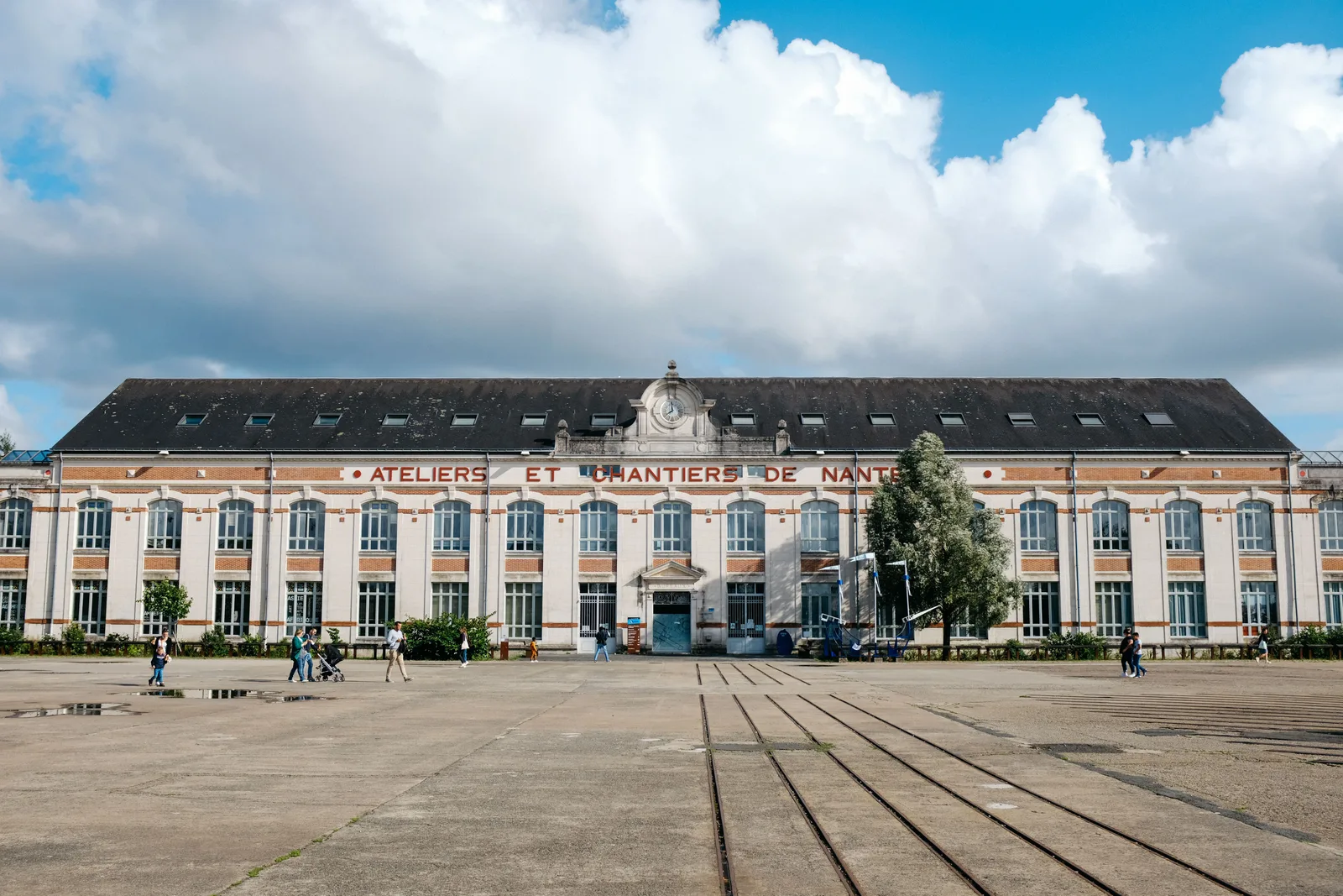 Vista de Nantes, Francia