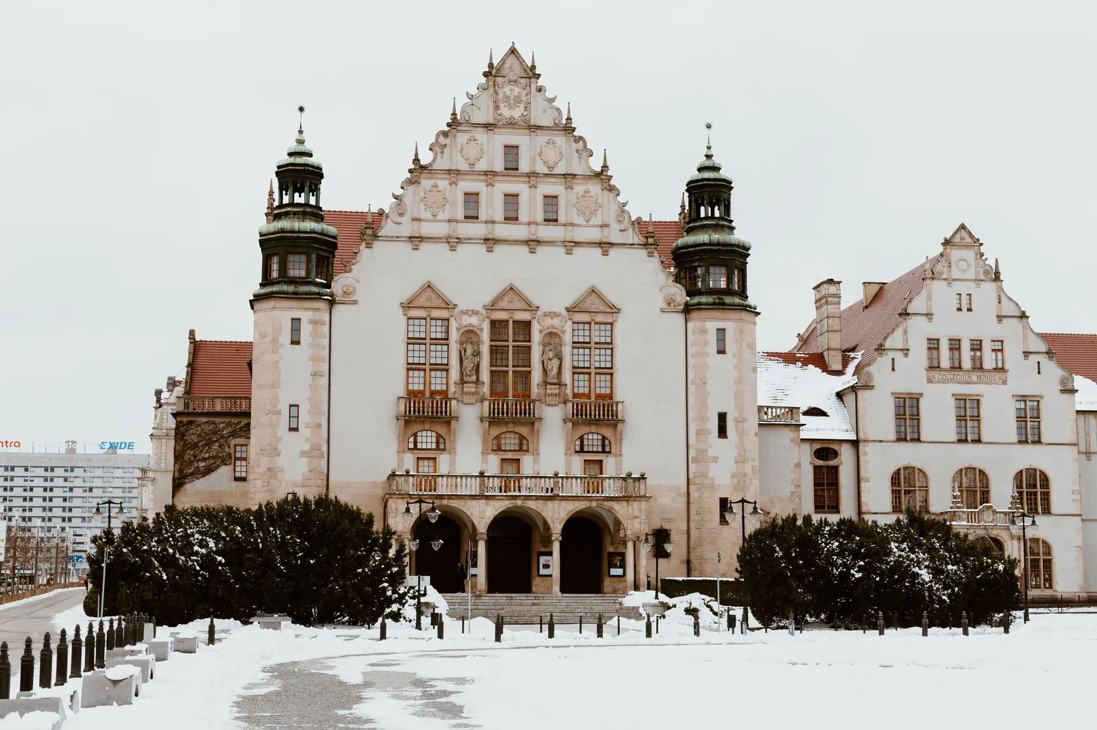 Vue de Poznań, Pologne