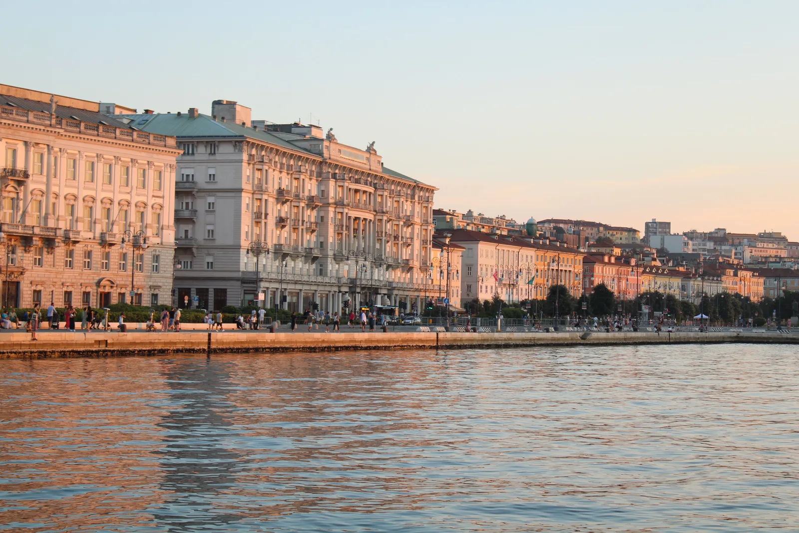 Uferpromenade von Rijeka, Kroatien