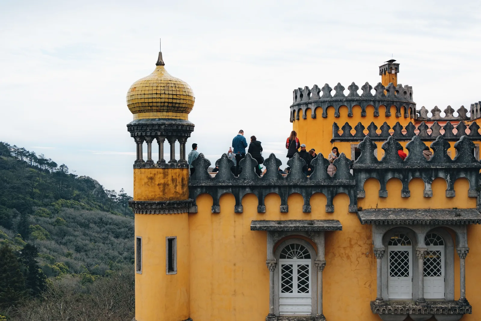 Uitzicht op Sintra, Portugal