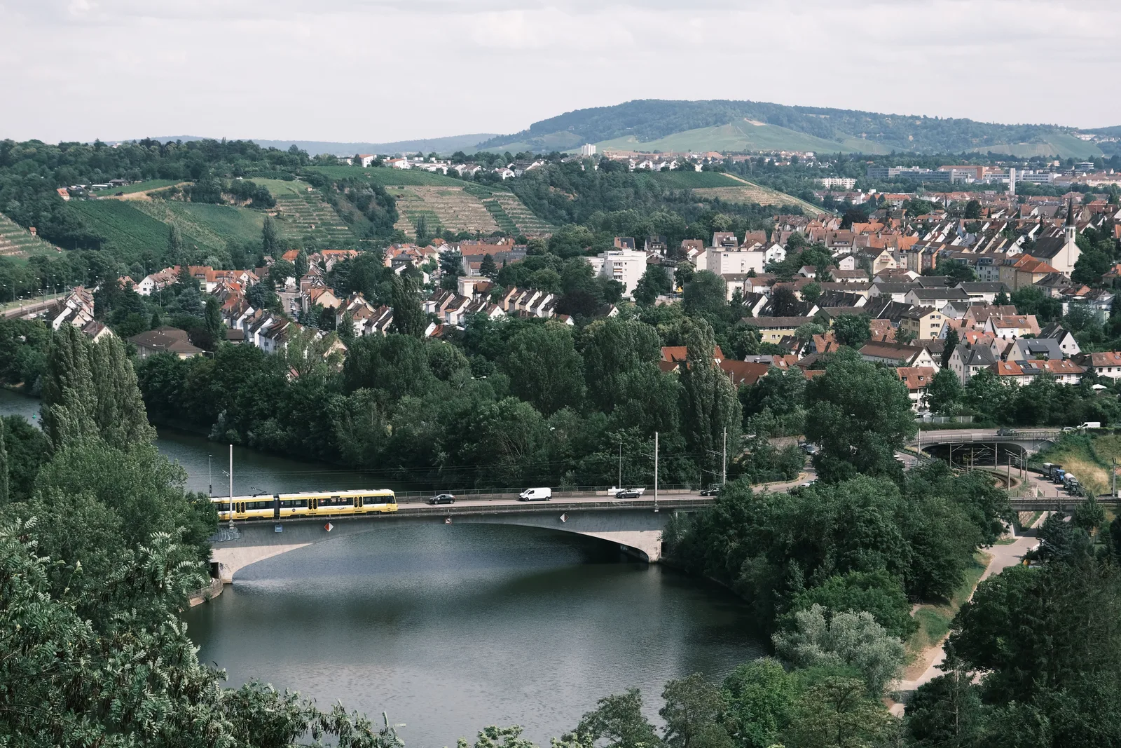 Stadsgezicht van Stuttgart, Duitsland