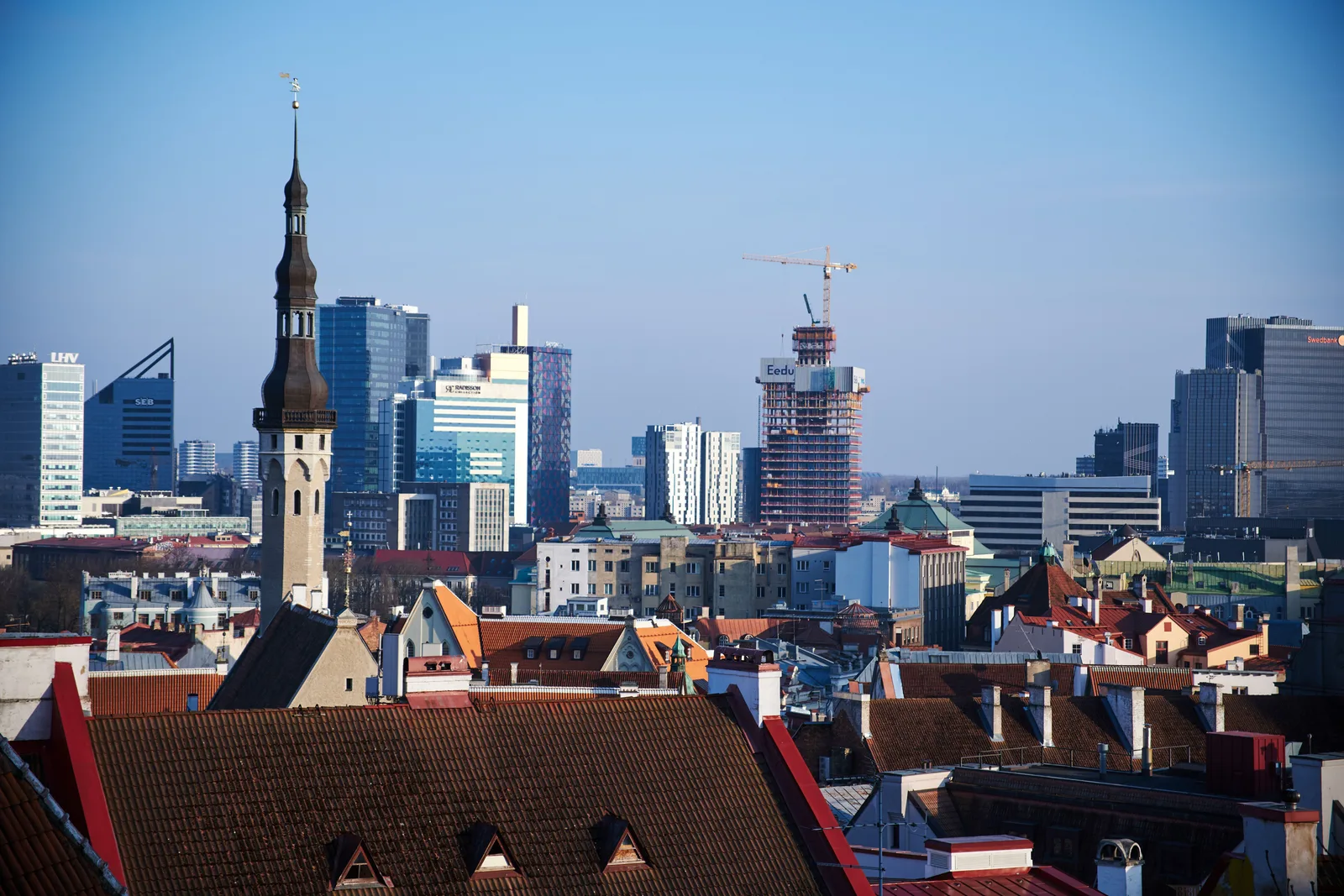 Stadtansicht von Tallinn, Estland