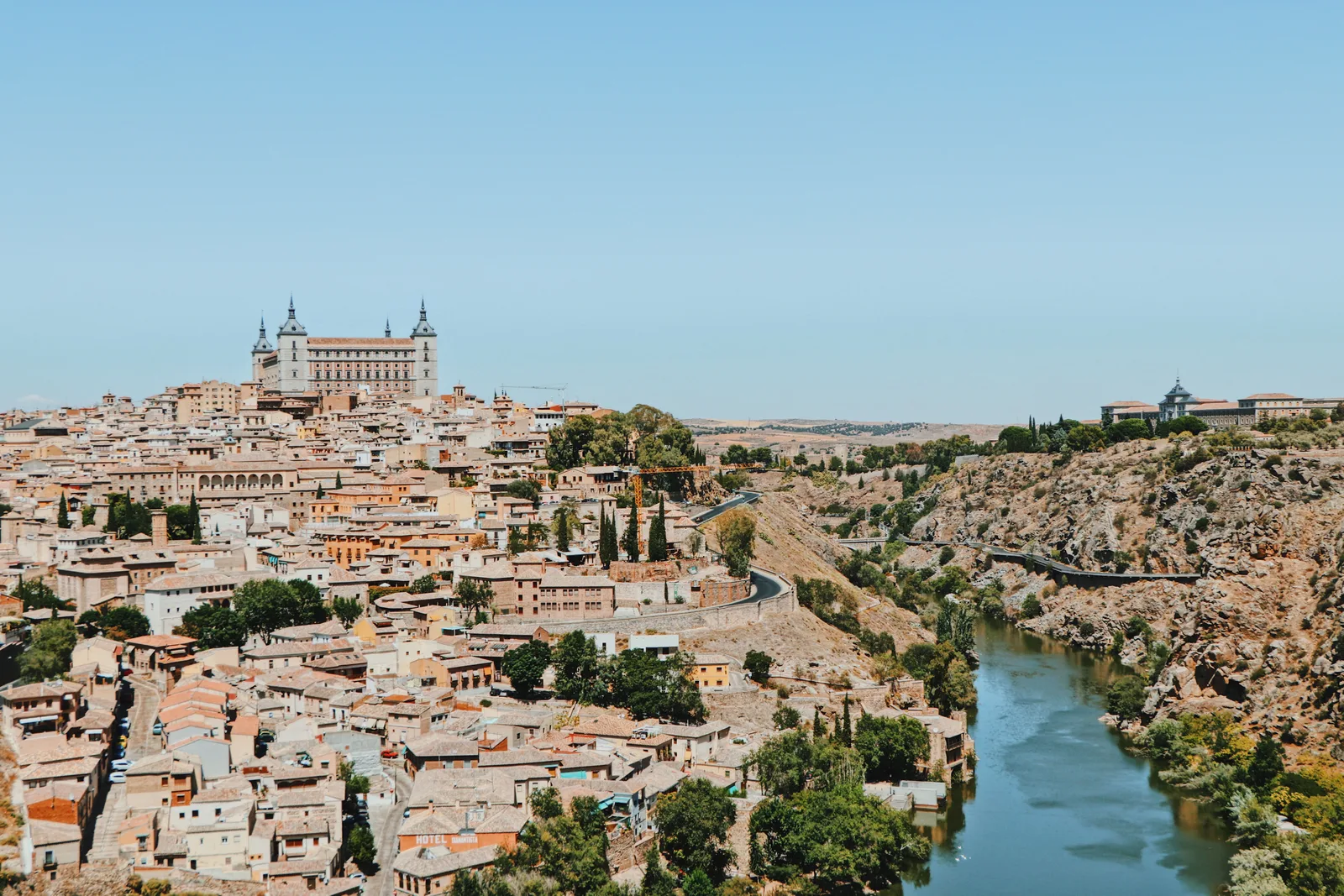 Blick auf Toledo, Spanien