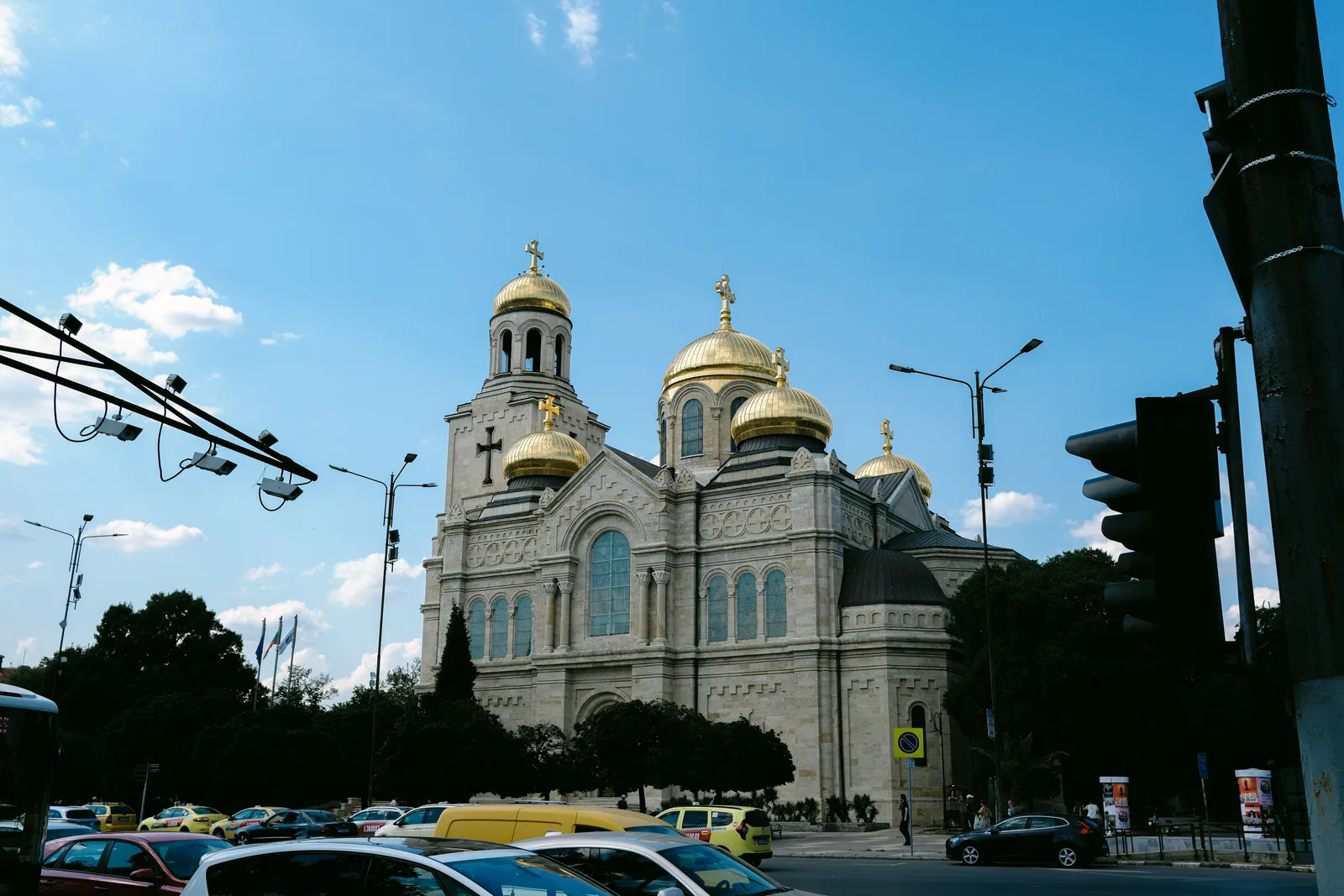 Uitzicht op Varna, Bulgarije