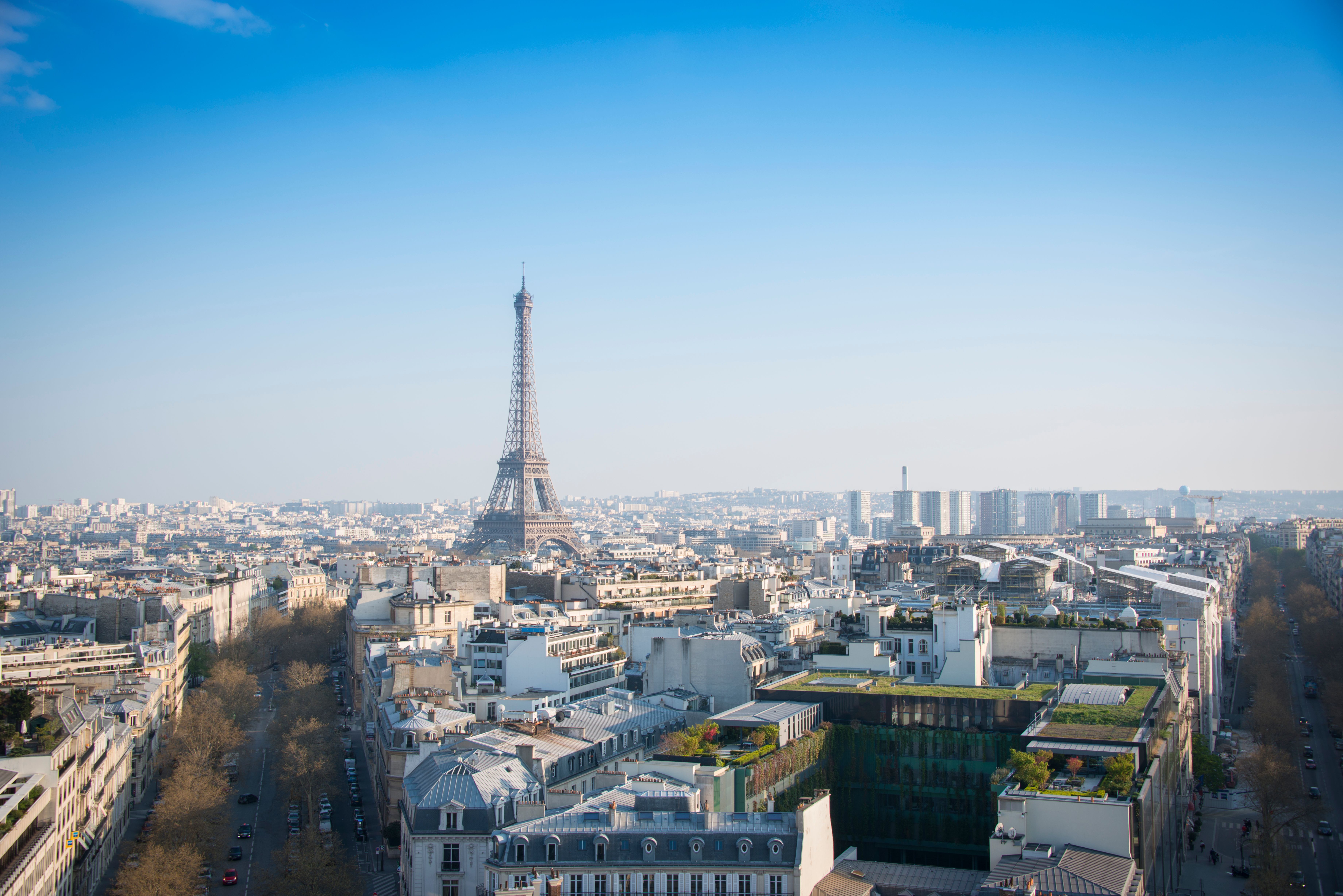 View of Paris, France