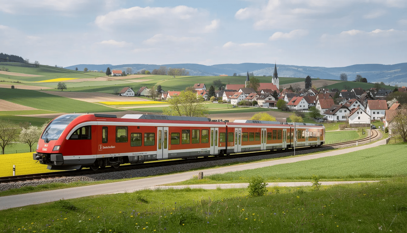 Interrail in Duitsland